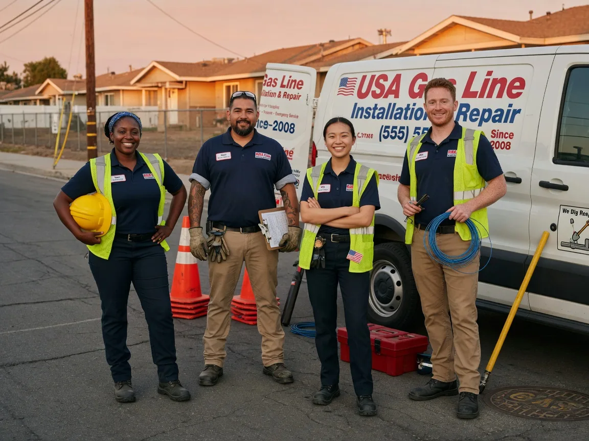 Gas Line Installation company in Shortsville, NY
